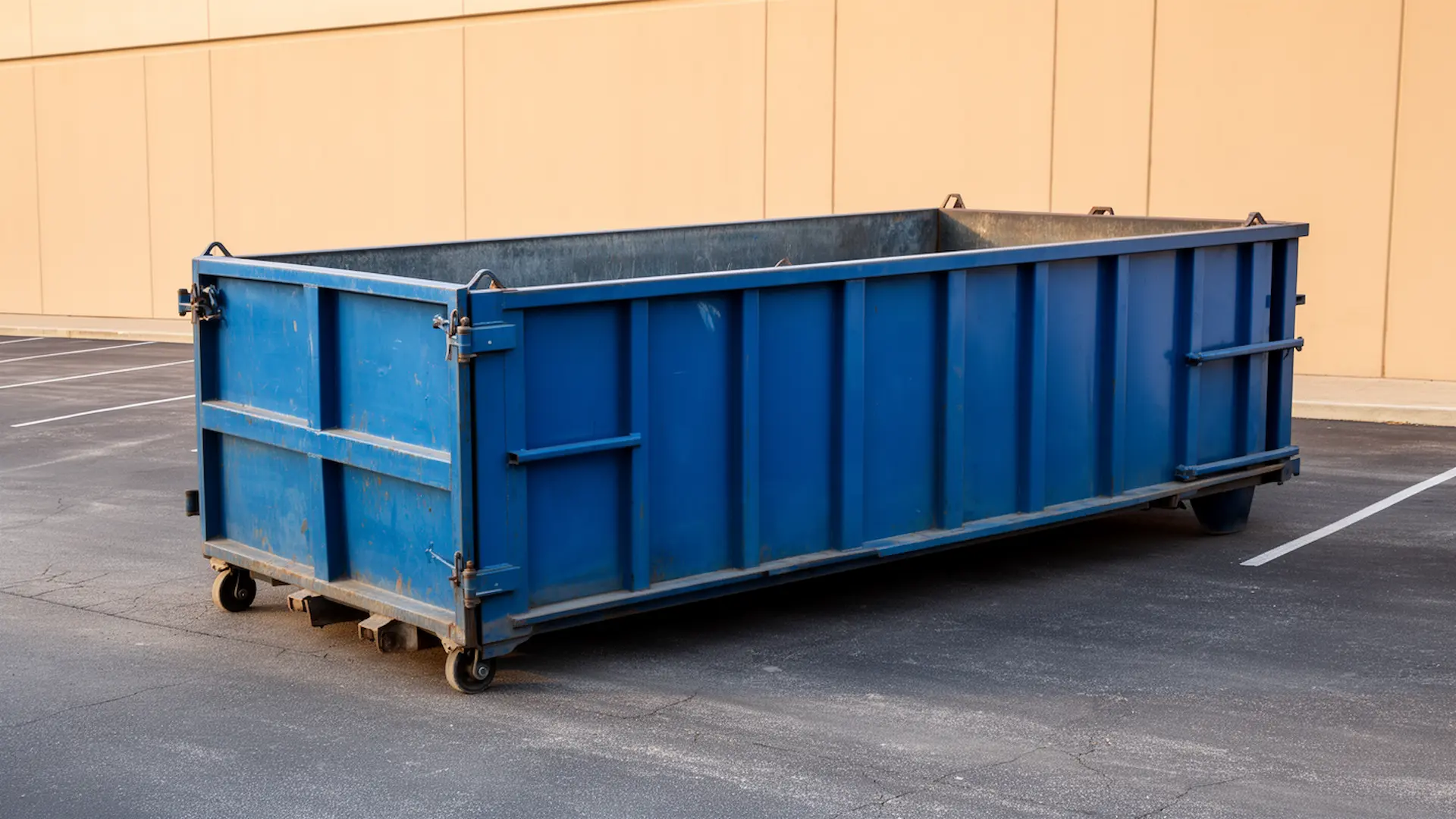 Roll-off dumpster from Pebble Forest Dumpster Rental in Baldwin, NY